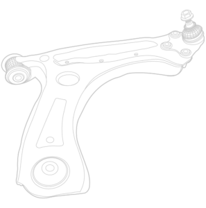 KYB Control Arm Drawing